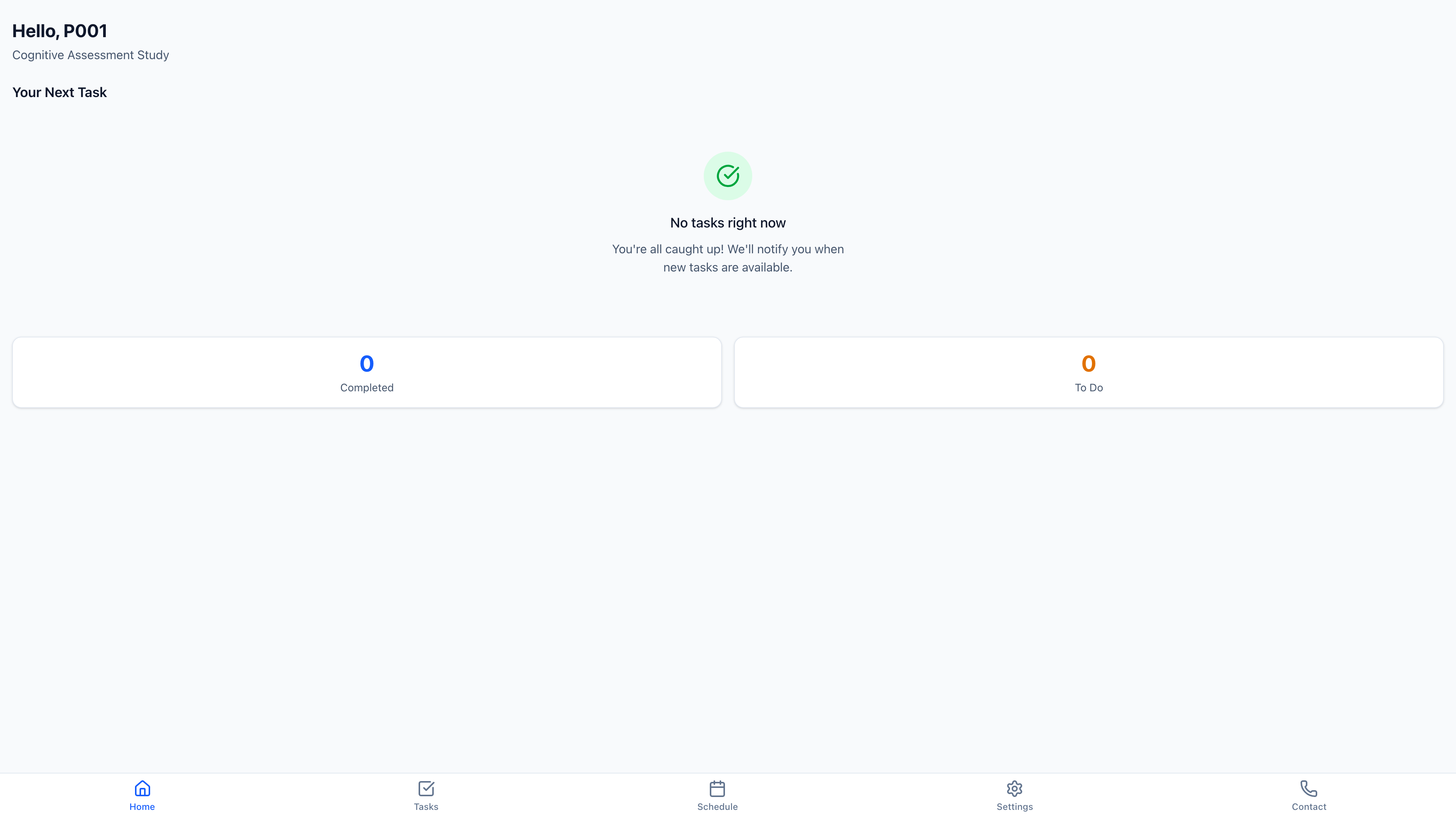Patient Portal Home