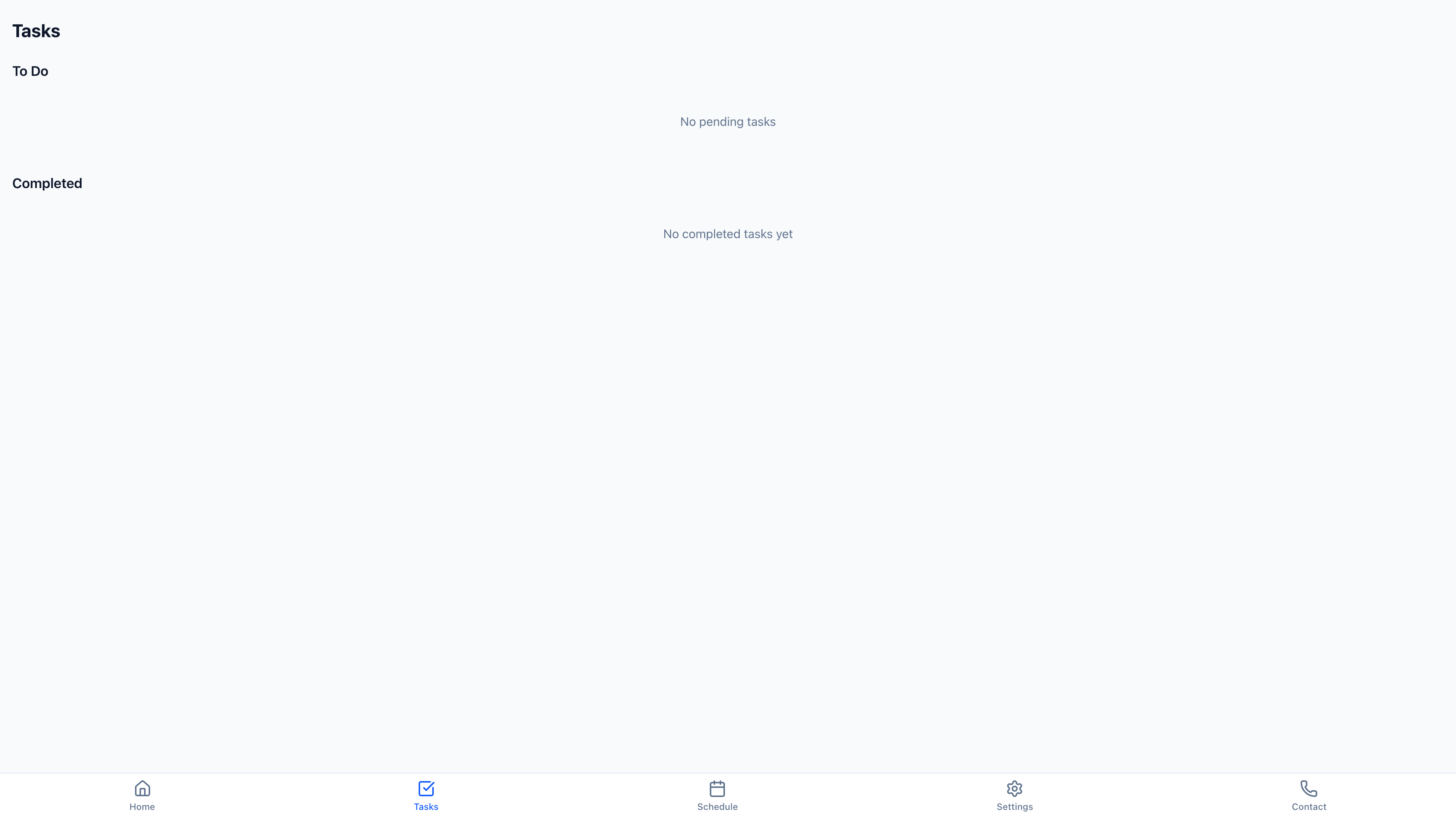 Tasks List